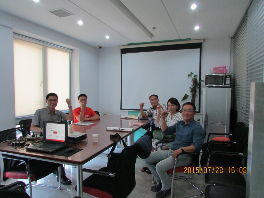 INNODIS工廠CEO Hea Shin Park、總經理Sun WookKim等人專程來我司交流考察